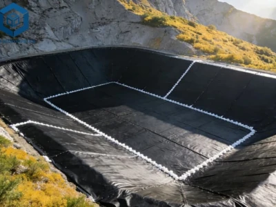 best geomembrane thickness for fish pond liner installation
