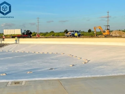 geomembrane geotextile liner system