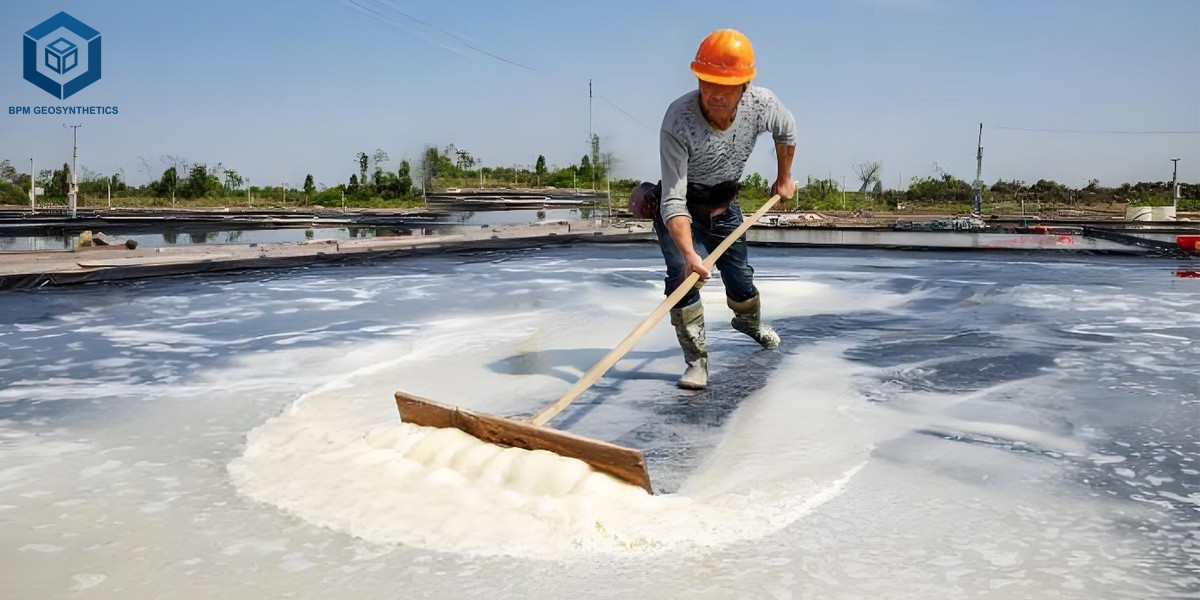 Salt Evaporation Pond Liner