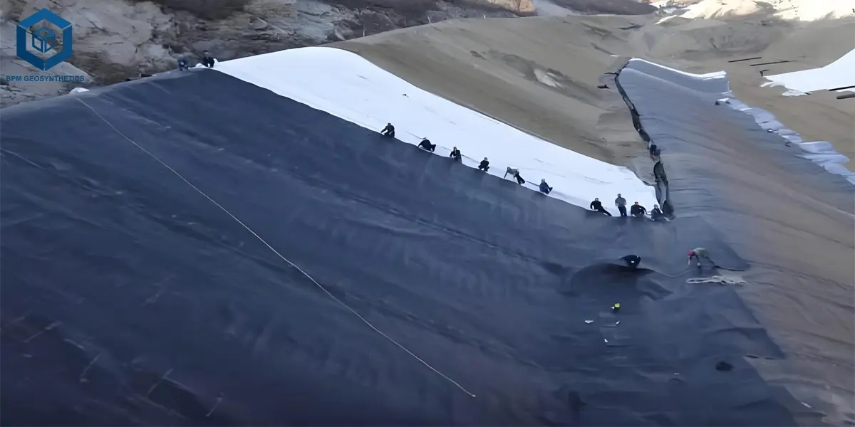 Atık Yönetimi için HDPE Geçirimsiz Astar